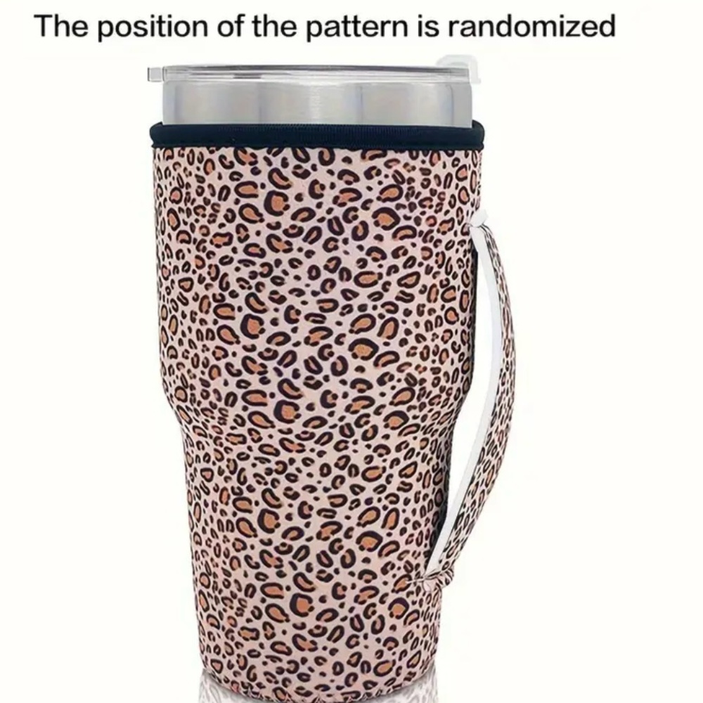 Stay Refreshed on the Go: 1Pack Reusable Hot/Cold Coffee Cup Insulated Sleeve